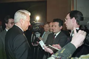 Told: Russian President Boris Yeltsin