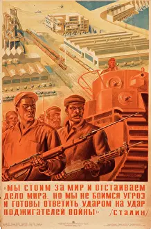 Mechanised: Russian propaganda poster