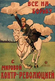 Cavalryman: Russian Propaganda Poster