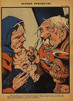 Atheism: Russian - propaganda - Soviet - government