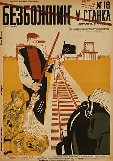 Atheism: Russian - propaganda - Soviet - government
