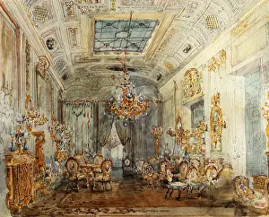 Upholstered: Russian Room