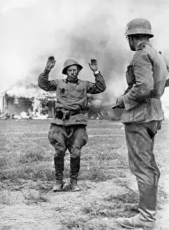 Surrenders: Russian Soldier Surrenders, 1941