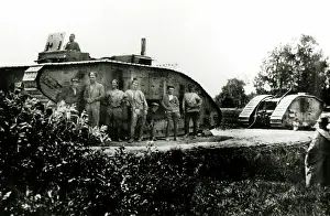 Recycled: Russian Soldiers with Captured tanks