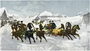 Troikas: Russian troika race