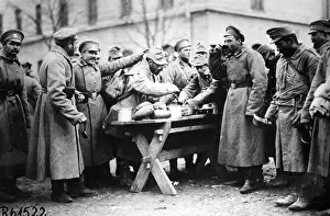 Pows: Russian troops during WW I