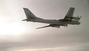 Target: Russian Tupolev Tu-95 strategic bomber exercise, 1996