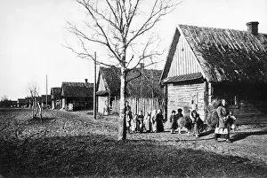 Bundles: Russian village, 1941