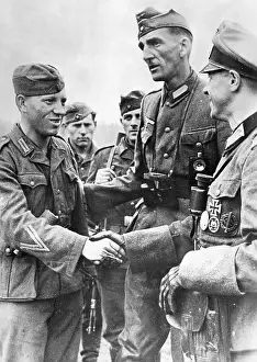 Interpreter: Russian volunteers during the partisan fight on the Eastern