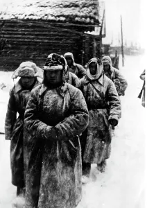 Imprisoned: Russian war prisoners on the eastern front, 1942