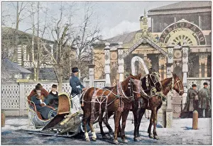 Sledges: RUSSIAN WINTER TROIKA