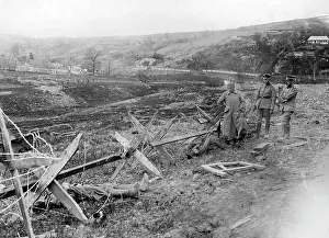 Entanglements: Russian wire entanglements, 1915