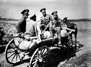 Sickbay: Russian wounded soldiers