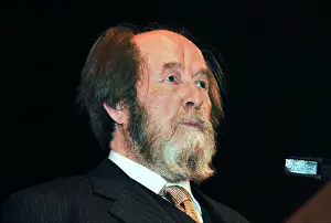 Solzhenitsyn: Russian writer, academician Alexander Solzhenitsyn, 1999
