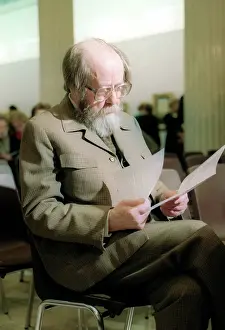 Pushkin: Russian writer Alexander Solzhenitsyn, 1997