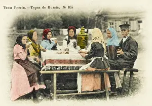 Samovar: Russians take tea