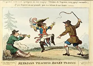 Boney: Russians teaching Boney to dance