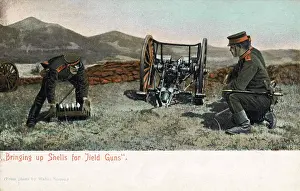 Viewpoint: Russo-Japanese War - Bringing up shells for the field guns