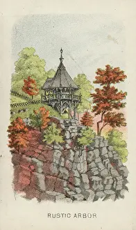 C1870: Rustic arbor
