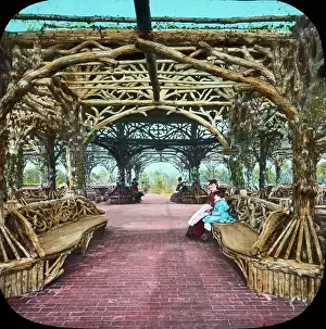 Arbour: The Rustic Arbour, Central Park, New York, USA
