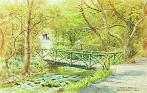 Groudle: Rustic Bridges, Groudle Glen, Isle of Man
