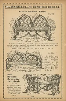 Sep24: Rustic garden seats