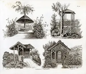Summerhouse: Rustic garden structures