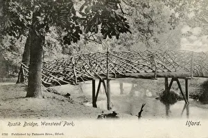 Wanstead: Rustik Bridge - Wanstead Park, London