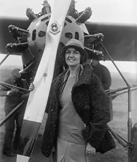 Bsloc1609: Ruth Nichols, co-piloted the first non-stop flight