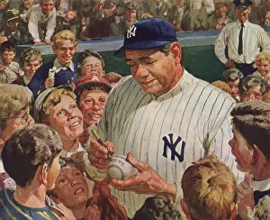 Babe: Ruth Signing Ball, Kids