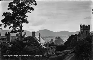 Rooftops: Ruthin from the Castle Walls