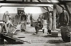 Supervises: Ruysselede Reformatory, Belgium - Basket making