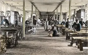 Carpentry: Ruysselede Reformatory, Belgium - Carpentry workshop