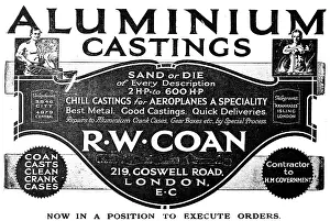 Coan: R.W.Coan - Aluminium Castings. 1919