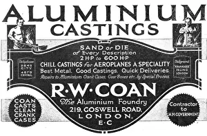 Coan: R.W.Coan Aluminium Castings For Aircraft