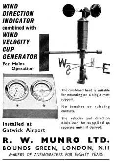 Velocity: R.W.Munro Airfield Wind Velocity Indicators