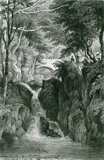Westmoreland: Rydal Falls, Lake District