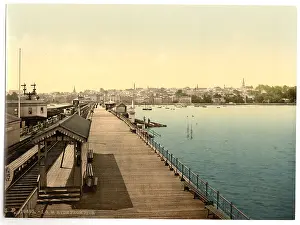 Ryde: Ryde, from pier, Isle of Wight, England