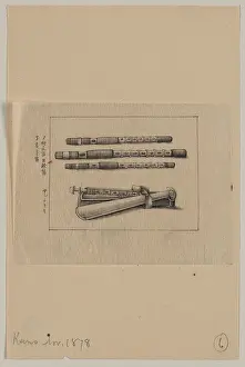 Transverse: Ryuteki, Japanese transverse flutes and case