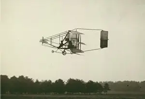 Michelin: S F Cody flying the Cody biplane No 2