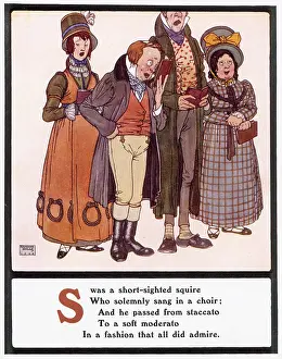 Squire: S was a short-sighted squire