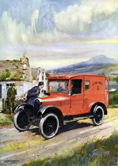 Teerwood: S Teerwood. The mail van