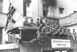 Troopers: SA-Abteilung when preparing the Hitler Putsch, 1923
