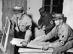 Paramedics: SA members doing carpentry work, 1933