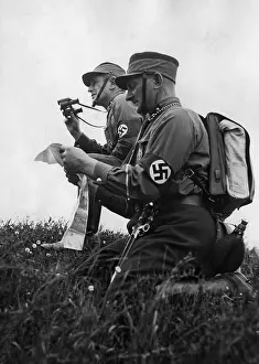 Sturmbann: SA members during the Reich competition, undated