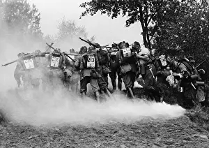 Grunewald: SA men during the Hindenburg pack march, 1938
