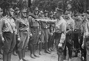 Tegel: SA men at the Reich competition, 1935