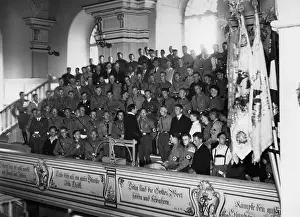 Reichssingwoche: SA men in the singing choir, 1934