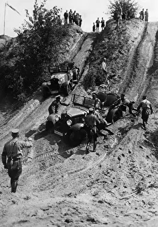 Stuck: SA off-road driving exercise, 1937