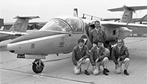 Disbanded: SAAB 105O, of the Karo AS aerobatic team